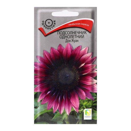 Seeds of flowers sunflower one -year -old Don Juan, 0.3gr.