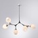 Yuka 35x95x70 cm chandelier, 6x60W E27