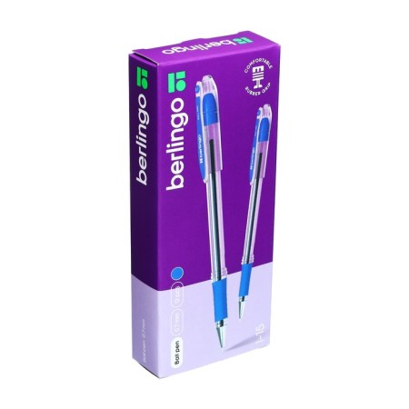 Ballic handle I-15, node 0.7 mm, blue ink, flu-12
