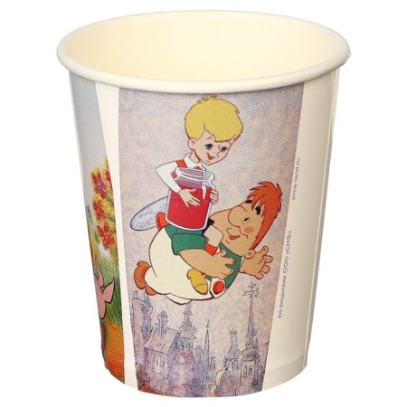 Paper glass "Happy Birthday!", 250 ml, Soyuzmultfilm-3