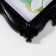 Photo frame plastic in 3 photos 10x10, 10x15 cm "Crown and roses" Black 25x40 cm