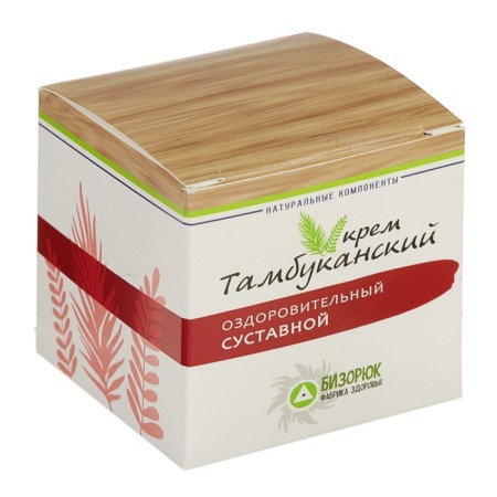 Organic articular cream "Bizyuryuk. Tambuansky", 40 ml