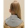 Children's scarf, one size size, gray color