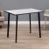 Dining Modern Mini Laksi, 892x585x750, black /cement