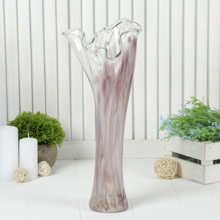 VAZA "Wave" Belo-Margance 40 cm-1