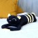 Soft toy-podushka "cat", 70 cm, black and yellow color