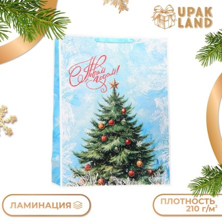 Laminated "Christmas tree", xxl 61 x 46 x 20 cm