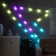 Smart garland “thread” 6 m with nozzles “matte bumps”, IP20, dark thread, 20 LED, glow RGB, USB