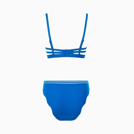 Female set (top/panties), blue color, size 85V-6
