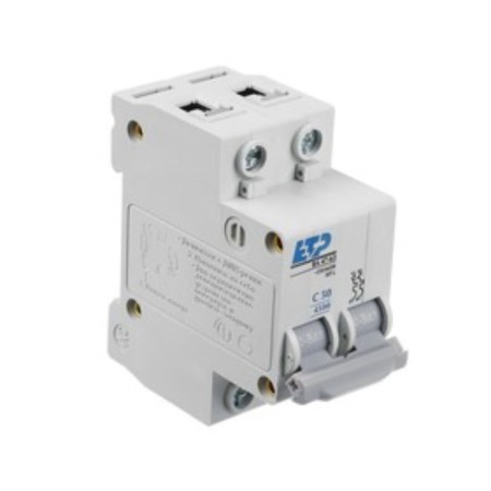 Aircraft switch VA 47-63, 2P 50A (C) 4.5Ka ETP-1