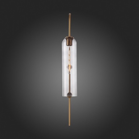 Wall lamp ST LUCE. SL1145.341.01. Callana. 1x60 watts, E27, 10x78 cm, brass color-7