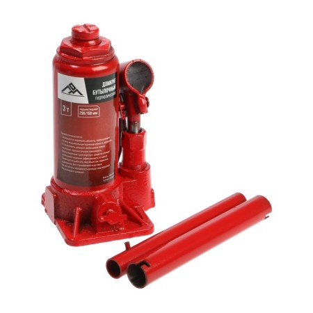 The jack of a bottle hydraulic scrap, climb/pick up 298/158 mm, 3 t