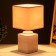 Mitchell table lamp E14 40W pink 14x14x29 cm Risalux