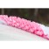 Tape "Wedding" on a hood for wedding cars, voluminous, white-pink, 3 m