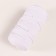 Knitting cord "Puff" 100% cotton width 5mm 100m (white)