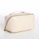 Lightning cosmetic bag, beige color