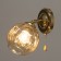 Sconces 2201/1 E27 40W Golden