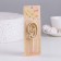 Candle for Cake "Squeezes" number 9, golden, 5.2 cm