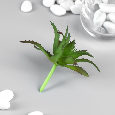 Artificial succulent for creating the florarium "Aloe Tree" 14x7.5x7.5 cm-1