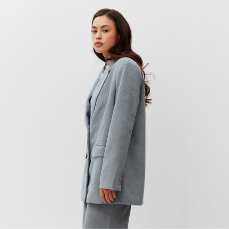 Women's jacket Mist Velvet, p. S-m gray-2