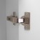 Cabinet hinged for the bathroom corner "PS" with a mirror, 48 x 34 x 73 cm