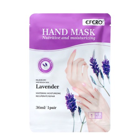 Hand-packet mask, nutritious, rejuvenating, with lavender extract