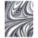 Pillow Golk "Illusion pattern, decorative, size 16x45 cm