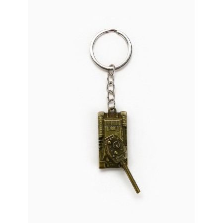 Key keychain Metal “Defender February 23” Tank, 2 x 10 cm-2
