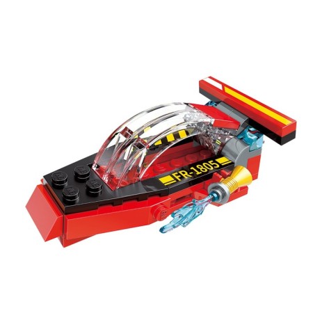 Designer "Firefighters. Transport ", 8 species, mix color, in a package-6