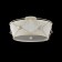Ceiling light MayToni ARM369-03-G, 3HE27, 40W, 45x45x23 cm, white color