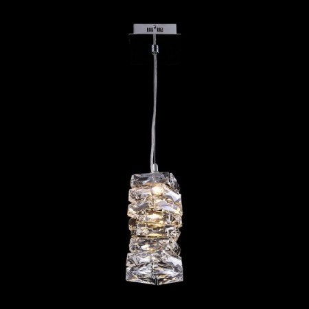 Suspended lamp Maytoni Mod124PL-L3CH3K, 1XLED, 3W, 12x12x89 cm, 200lm, chromium color-8