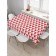 Tables on the table "About love", rectangular, oxford, size 120x145 cm