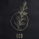Bag Schoper "Eco", 35*0.5*40, print with sparkles, without lining, black