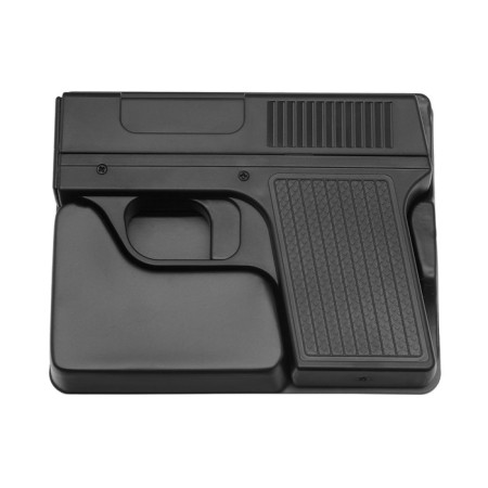 A cigarette case with a gas lighter "Pistol", for 10 cigarettes, 11.6 x 9 x 2.1 cm-4