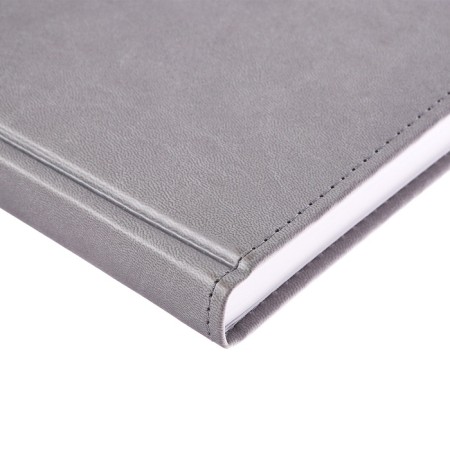 Delivery of a non -stated A5, 160 Vivevella sheets, artificial leather cover, gray cover-11