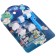 Printing color "dinosaurs", set of 3 pcs., Roller-flip with 2 nozzles, stamp pillow
