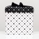 Self -charged box "Black" Black, 15x15x15 cm