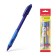 A set of ballpoints Erichkrause ergoline kids, 2 pieces, first-grader, an ergonomic holder, Soft-Touch building, 0.7 mm node, blue, mix, blister