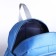 Baby backpack with wallet, lightning department, blue color