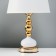 Table lamp "essence" 1x40W E27 gold 22x22x36cm