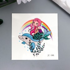 Tattoo on the body color 
