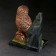 Сувенир "Сова на пне", 8х12х13 см, змеевик, гипс