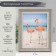 Photo frame plastic 13x18 cm "Gray marble chips" Silver stroke 22x17 cm