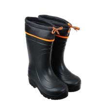 Male boots from an eva with an extension and insulation, up to -30 ° C, size 44-45, black color