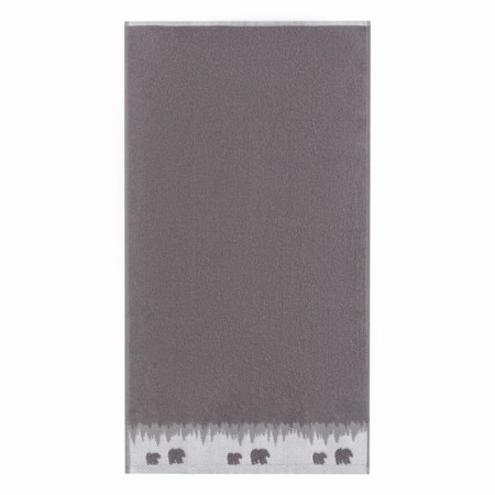 Trick Lovelife "Winter Dream" 30x60 cm, gray, 100% cotton, 400 g/m2-3