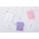 Gift bag from the canvases, white, 7 x 9 cm