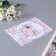 Stickers for creativity "The most beautiful" purple set of 17 sheets 21x16 cm