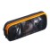 Penal soft, 2 compartments, volumetric, 90 x 220 x 40 mm, Stavia "car" gray 86211