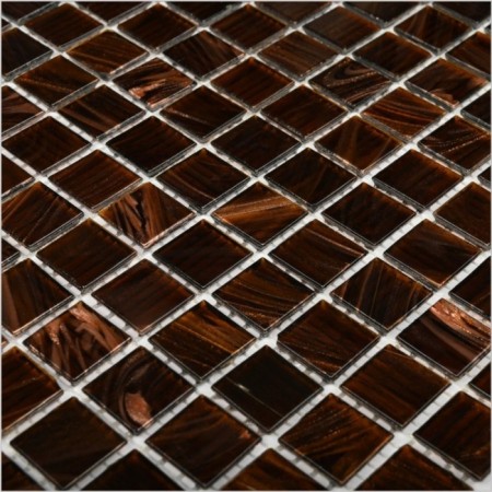 Glass mosaic bonaparte, Choco 327x327x4 mm-1