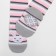 Pantyhose children's kaftan "hare" 92-98 cm, gray/pink